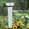 Rain Gauge, Simple Rain Gauge, Rain Gauge Tube, 35mm, Measures Rainfall, Underground, For Outdoors, Gardens, and Home Use