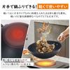 WANGYUANJI Lightweight Frying Pan, 30cm Deep, Unpainted Iron, Lightweight Wok, 1kg, Fast and Even Heat Conduction, Stir-Frying, Boiling, Compatible Wi