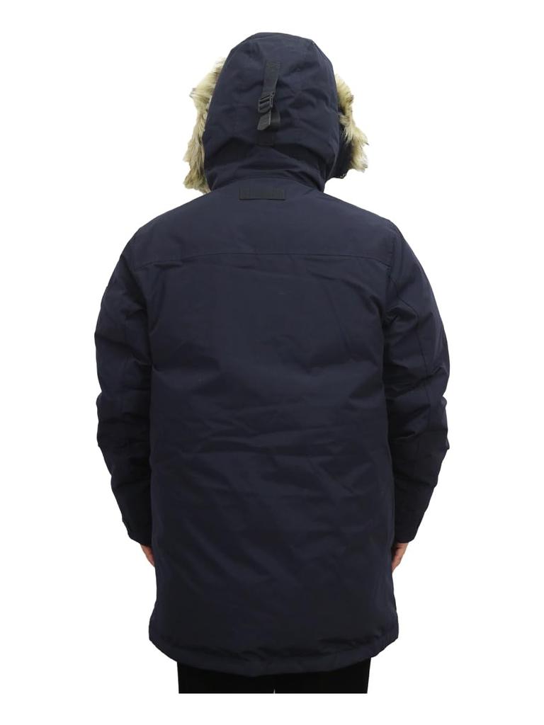 POLO RALPH LAUREN Performance Fur Hooded Down Size Navy Men's Jacket/Coat, XXL, (Product Code 01010041)