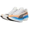 Puma Fast-R Nitro Elite 3 Comfortable Soft Support Racing Running Shoes Women Sneaker White Orange Blue 313419-01