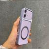 Upgraded Big Lens Protection Case for iPhone 17 Luxury Leather Casing with Magnetic Ring