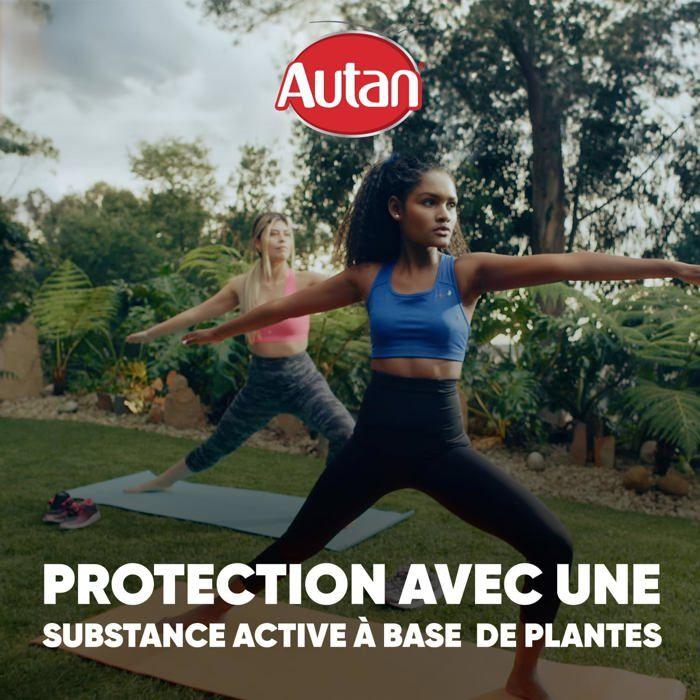 Autan botanicals spray corps - répulsif anti-moustiques - substance active à base de plantes - 6h de protection - 1 spray, 100ml
