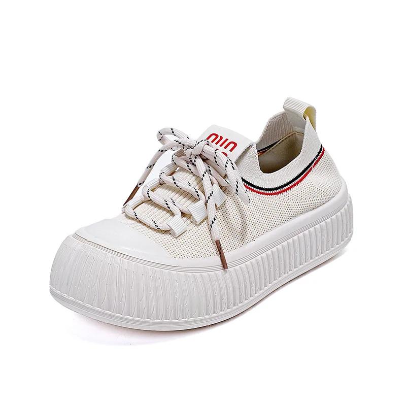 Fashion The New Canvas Shoes Women Student Running Platform Shoes High Quality Increase Sneakers Women Casual Sneakers  Zapatos De Mujer