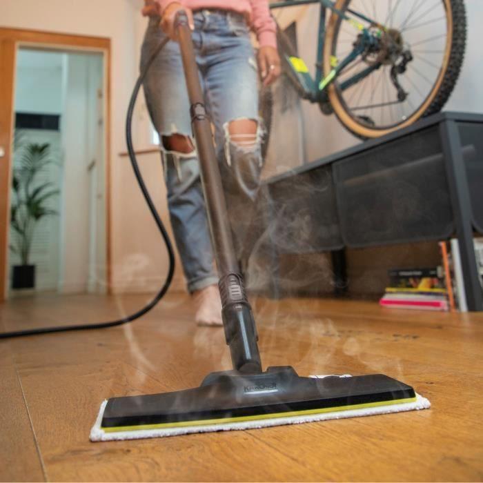 KARCHER - Kit 2 Serpillières surfaces délicates pour buse sol - Compatible EasyFix (SC 1, SC 2, SC 3, SC 4, SC 5)