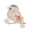 Spilla Spilla Uccello Strass Delicato per Donne Ragazze Zircone Api Farfalla Animali Distintivi Abbigliamento Gioielli da Banchetto