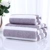 1 Pc Stripe Thickened Absorbent Soft Bath Towel for Home