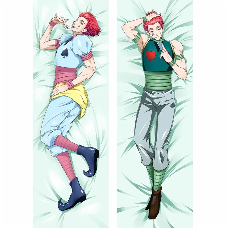 180cmAnime Hunter X Hunter Dakimakura Killua Zoldyck Cosplay Hisoka Hugging Body Pillow Cover Case Bedding Pillowcase Decoration