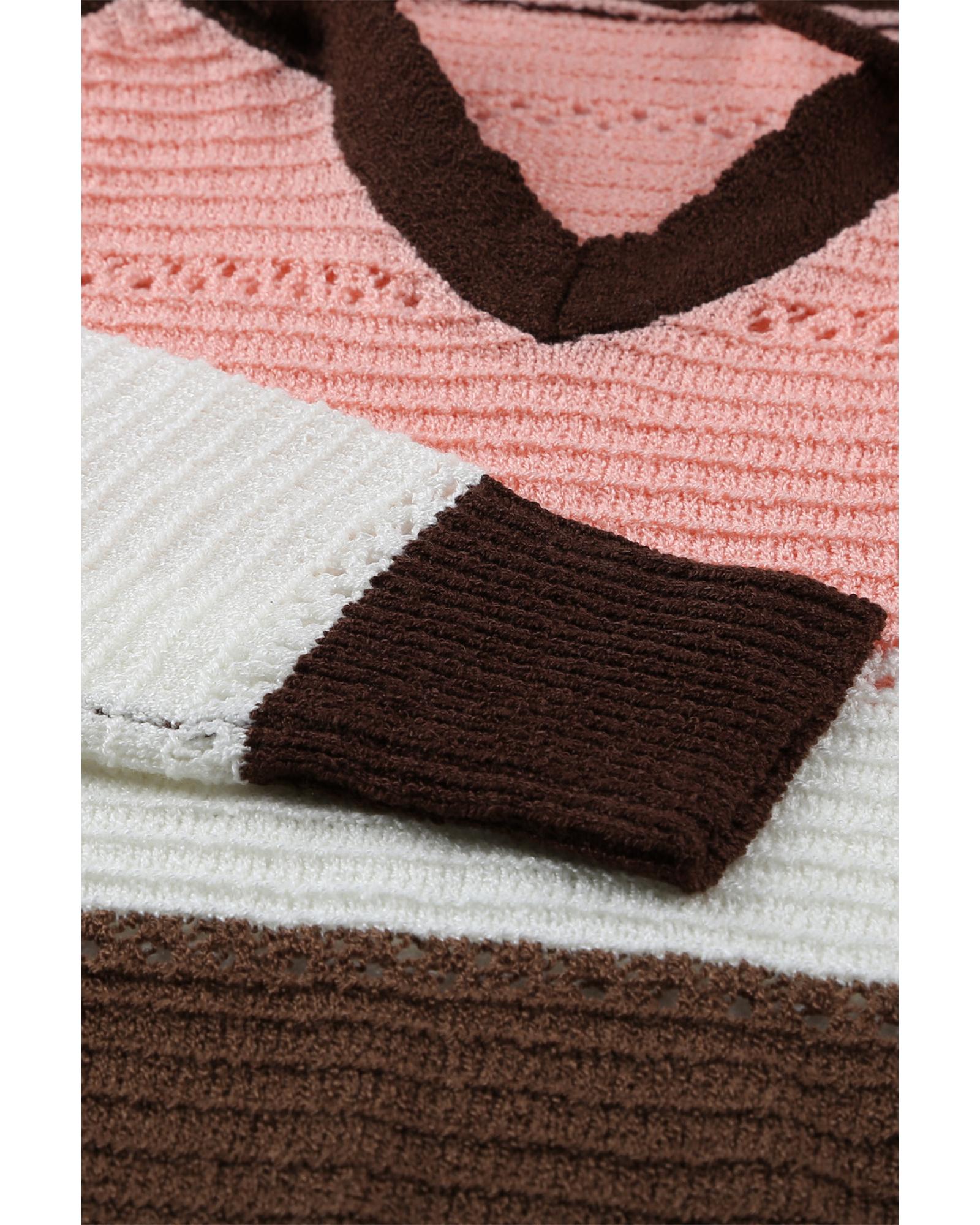 

Azura Exchange Knitted Hoodie for Beach Bonfire 3XL коричневий