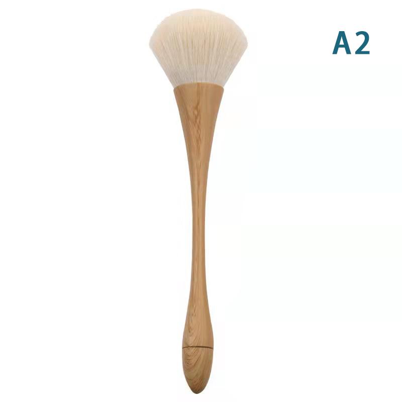 Nagelbürste zum Staubreinigen, Maniküre-Nagelkunstpinsel, großer Kopf, Blumenpuder, Rougepinsel, Salon-Make-up, Schönheits-Nagel-Zubehör-Werkzeug