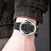 Sport Multifunktional 0M Wasserdicht Vintage Unisex LED Leuchtend Stoppuhr Wecker 12 Grad 24 Stunden Digitale Armbanduhr zum Laufen Klettern
