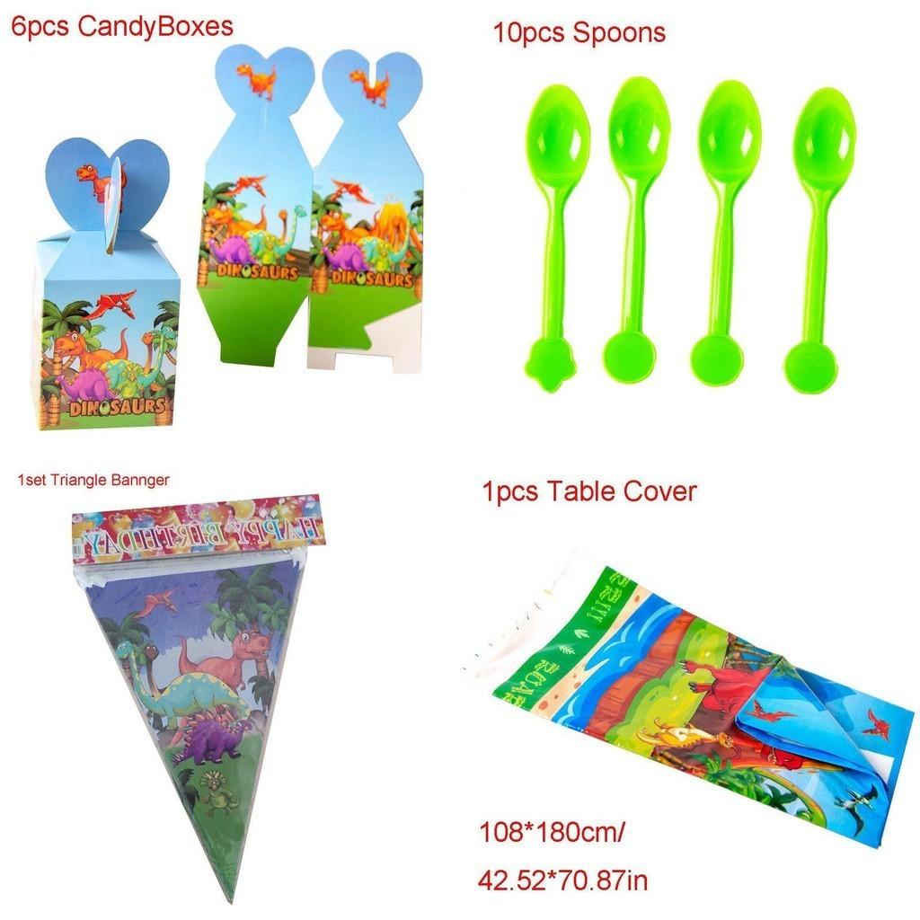 Charming Dinosaur Volcano Theme Party Decoration Kit For Memorable Kids Birthdays