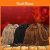 Pu Water Bucket Bag With Tassel For Daily Casual Use