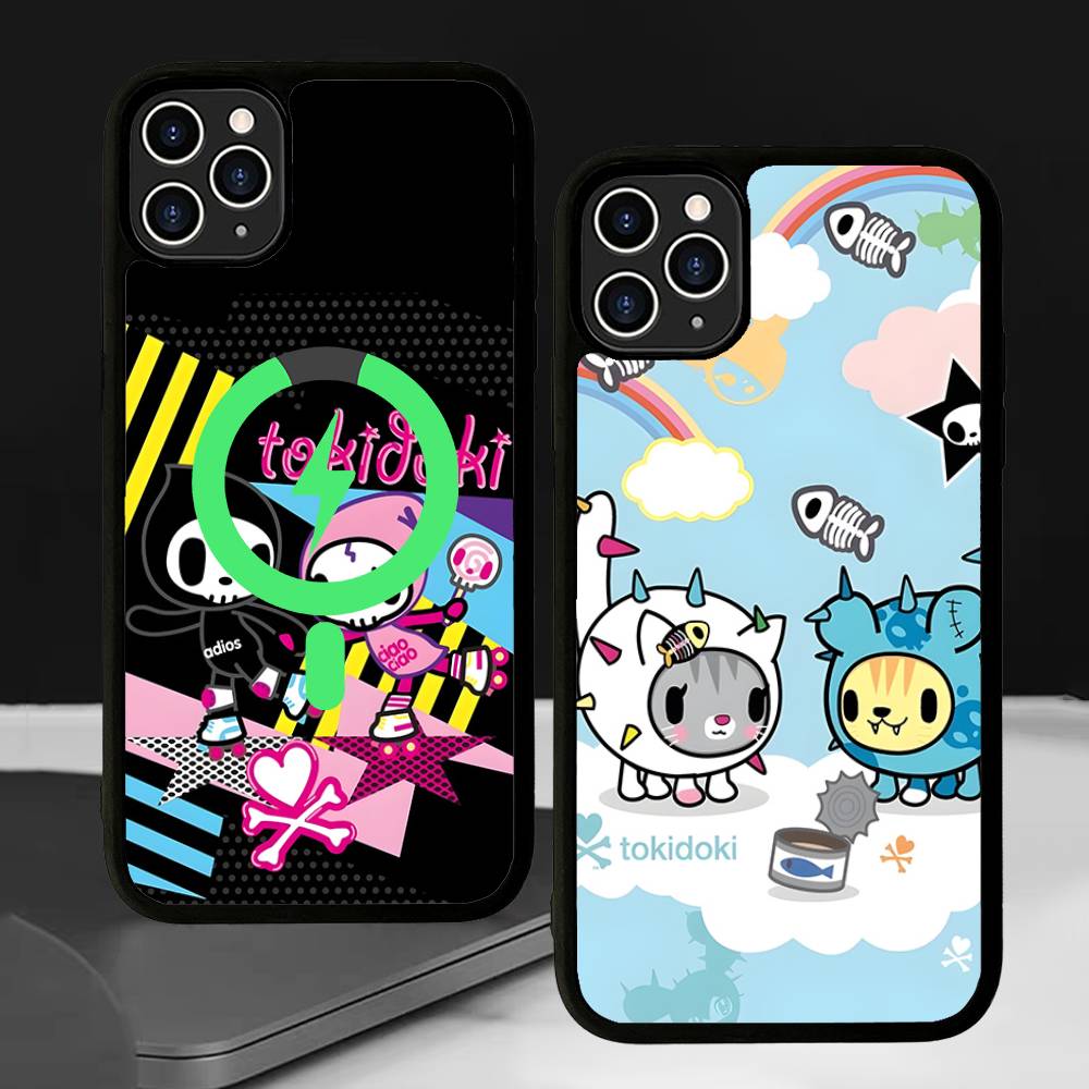 H-Hazbin Hotel Angel For Magsafe Magnetic Wireless For IPhone 16 15 14 13 12 11 17 Pro Max Plus Phone Case