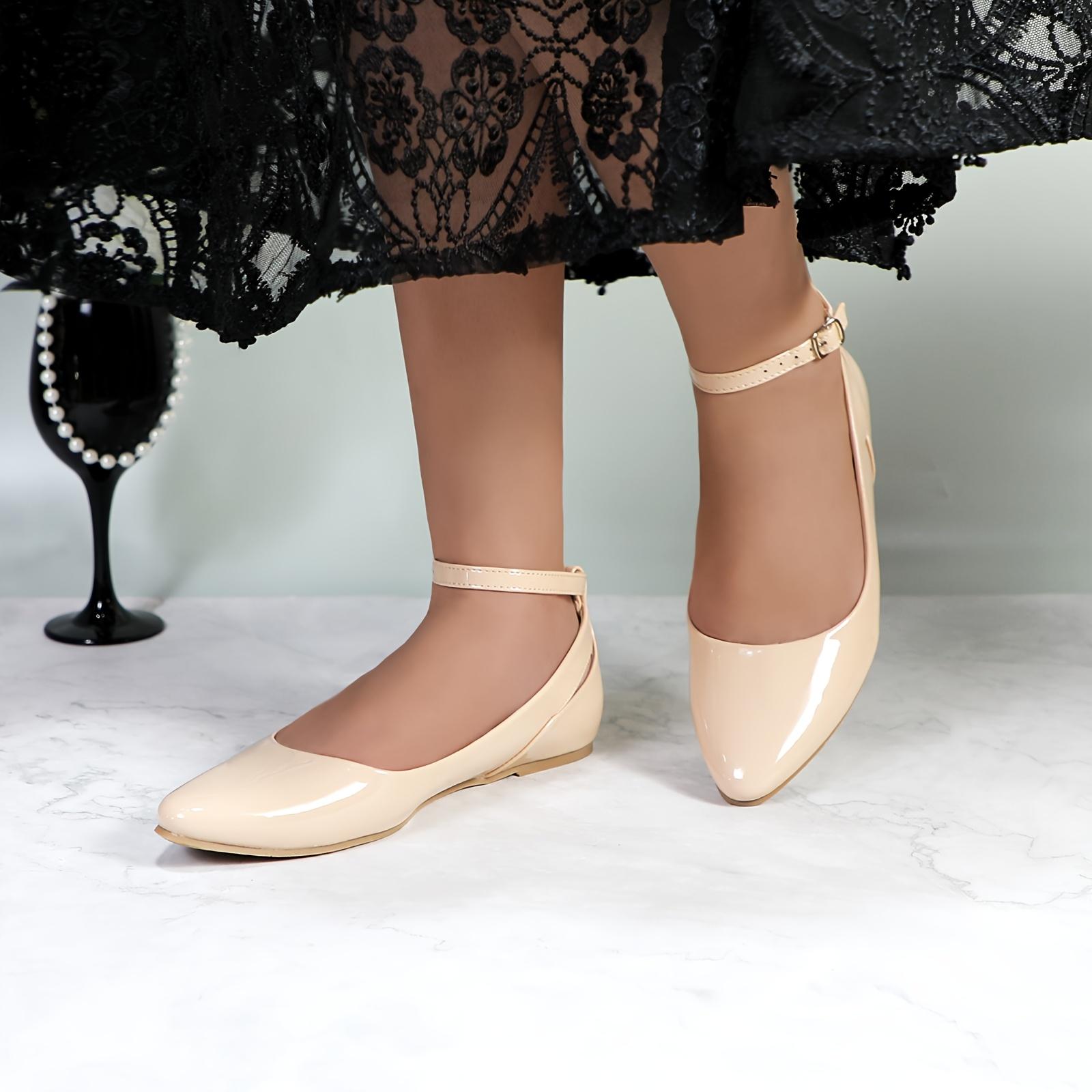 

Shoes Women Chunky Heel Ankle Strap Dress Shoes for Women 43