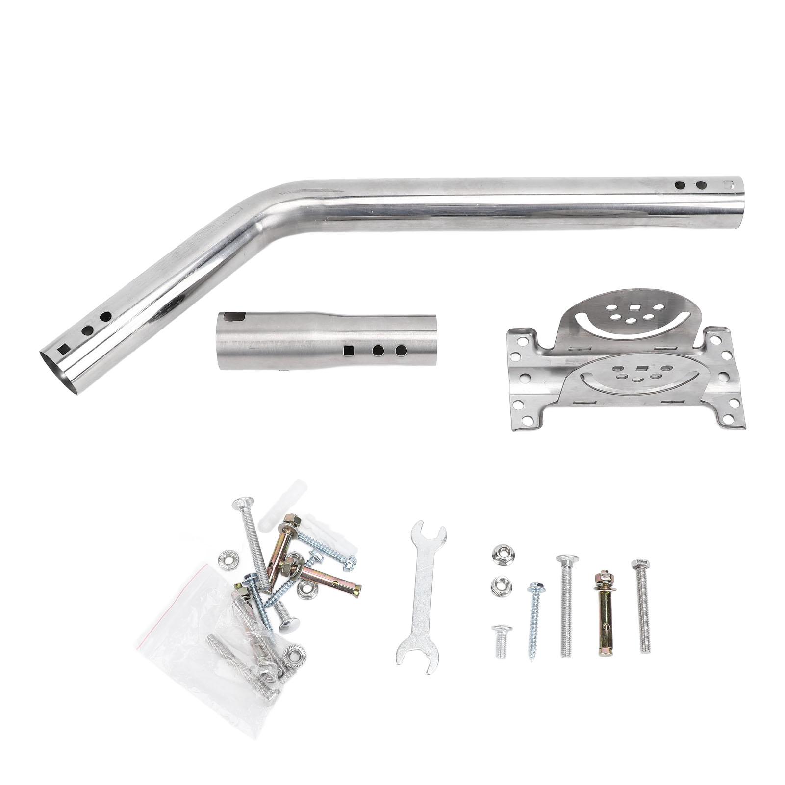 Adjustable Satellite Dish Gen 2 Mount Stainless Steel Satellite Dish Long Wall Mount High Stability