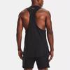 Under Armour Project Rock Charged Cotton Training Tank Top Men Tops Black 1361623-001