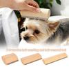 Gentle Fur Removal Pet Deshedding Brush Metal Teeth Fur Removal Comb New Pet Shedding Comb