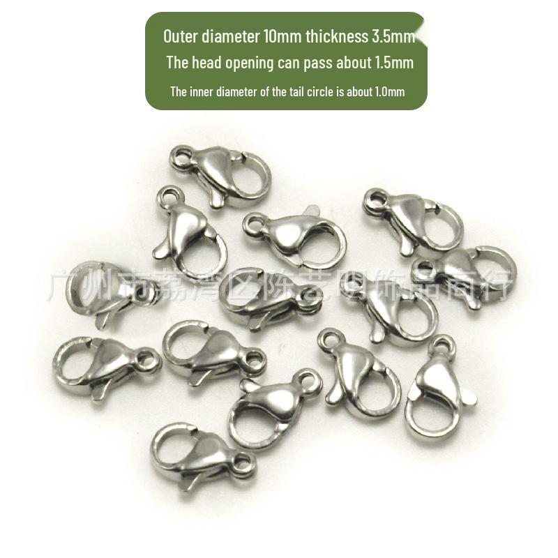 

Ожерелье/браслет из красной веревки из нержавеющей стали с пряжкой в виде капли воды и открытым кольцом