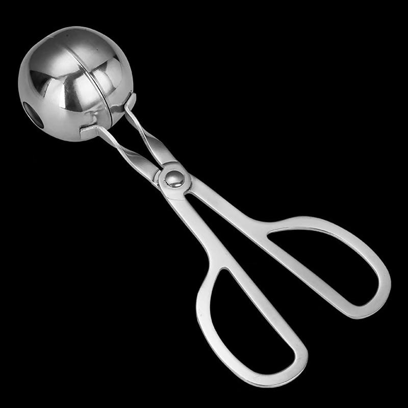 

Инструмент для приготовления фрикаделек из нержавеющей стали, зажим для круглых рисовых шариков, ложка, форма для фрикаделек, кухонный гаджет с антипригарным покрытием L