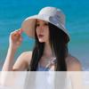 Spring and Summer Fisherman Hat For Women Fashion Soild Color Bucket Hat Casual Bowknot Hat Girls Outdoor Beach Travel Sunshade Wide Cap