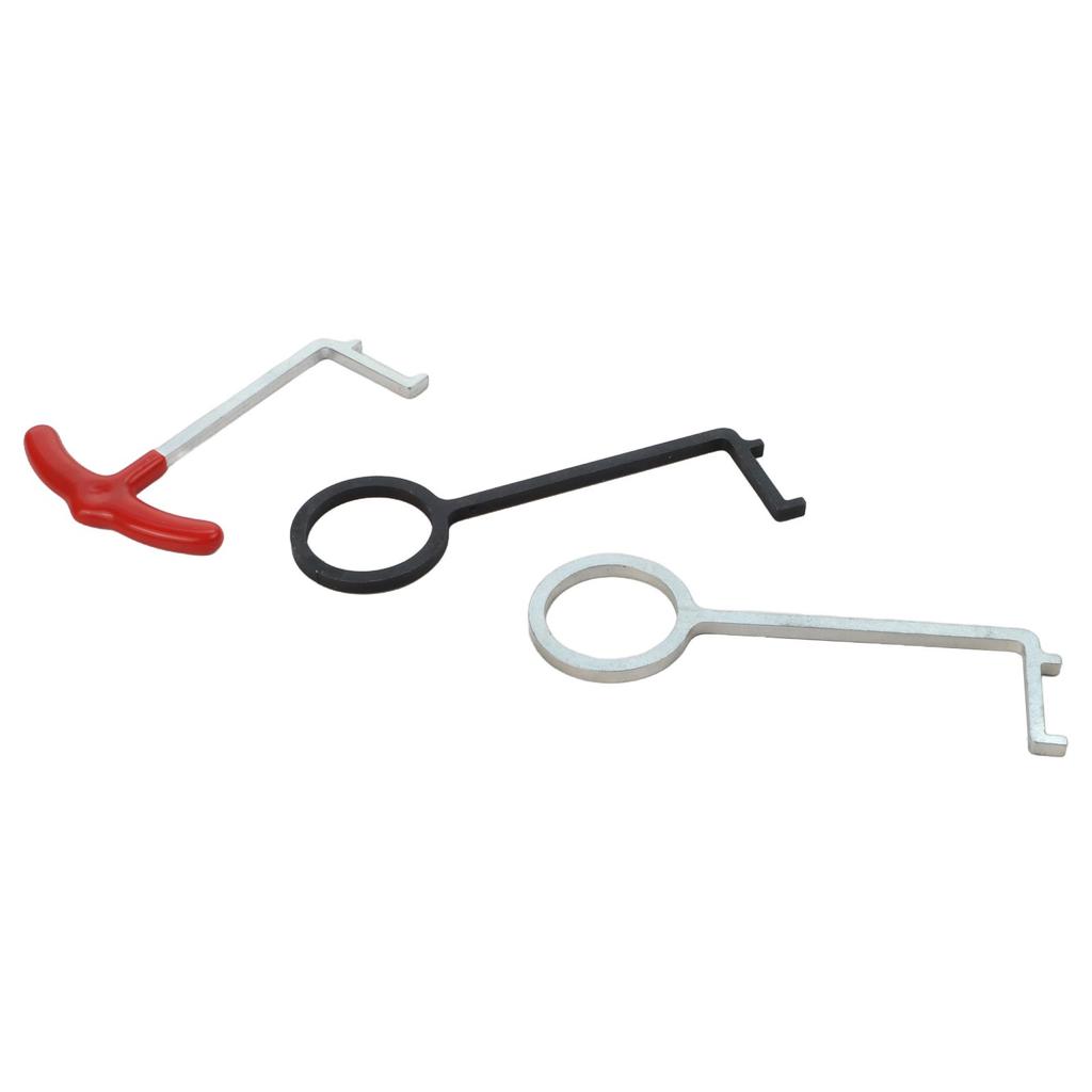 3 Pezzi Strumento di Test per Cinghia di Distribuzione Per PureTech 1.0 1.2 :G-0109-6,EN-52809,164319044080 Per Opel (3 Cilindri) PSA EB0 Accessori Auto