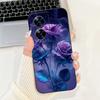 For Realme C55 Case RMX3710 Silicone Cute Cat Fashion Butterfly Flowers Love Painted Cover For Realme Narzo N55 Phone Case Funda