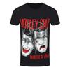 New Motley Crush Metal Rock Band Smoked Street 3D Neutral Tshirt Retro Harajuku American Round Neck Top Mens Wear