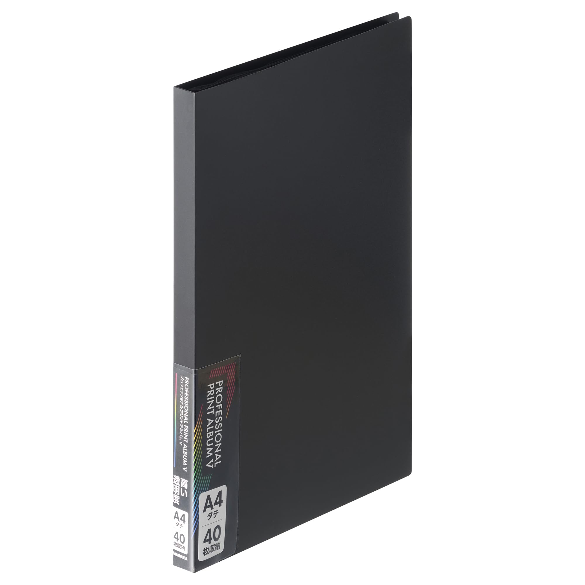 Hakuba Large Print Album Professional Print Album V Black Vibrant Color Enhancement 4190₽