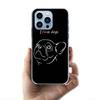 French Bulldog Black White Cases Phone Case For Iphone 17E 16E 17 Air 16 Pro Max 15 Pro 14 Plus 11 13 12 Mini Cover Cases Compat