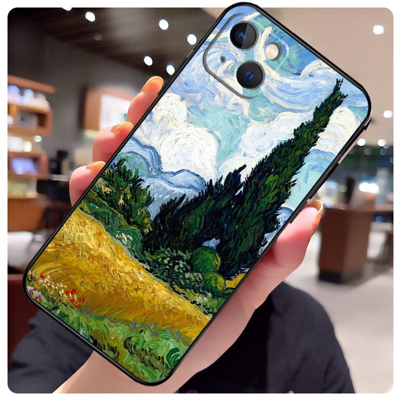 Vincent van Gogh Case For iPhone 14 Pro Max 16 15 11 12 13 17 Pro Max mini 15 16 Plus 16e 17 Air Phone Cover