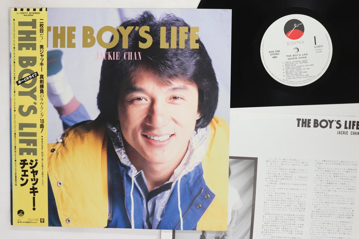 

Платівка JACKIE CHAN Boys LIFE L12571 ELEKTRA 1985 Японія Obi Поп Вживаний