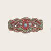 Wide Ethnicinspired Womens Waist Belt With Plastic Turquoise And Rhinestone Embellishments For Seasonal Fashion
