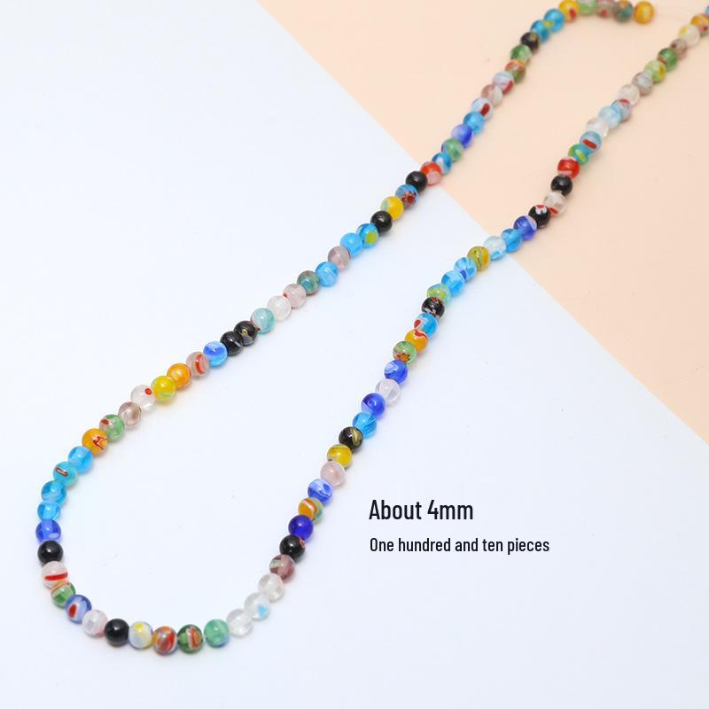 Millefiori Glass Flower Beads for DIY Jewelry: Earrings, Necklaces, Bracelets