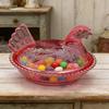 Clear Chicken Storage Box Multi-purpose Snacks Candies Nuts Foods Container Jar Jewelry Holder Kitchen