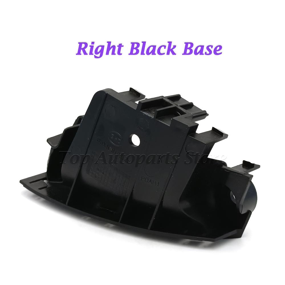 Gray or Black Inner Handle For Peugeot 107 Toyota Aygo Citroen C1 2005-2014 Door Buckle Hand Cover ADoor Armrest Base For BYD F0
