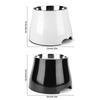 Dog Bowl with Anti-Skid Rubber Base Stainless Steel Dog Food and Water Bowl for Dogs Cats Puppy Rabbit