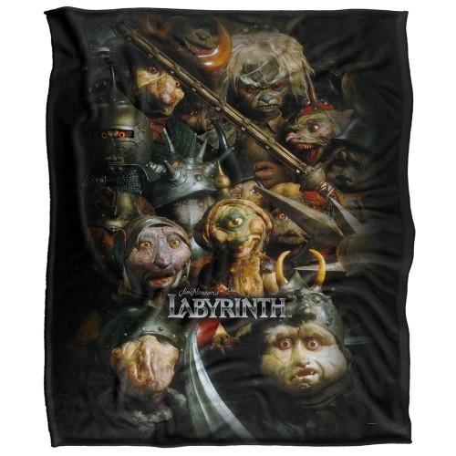 Labyrinth Gaggle Of Goblins Silky Supersoft Blanket