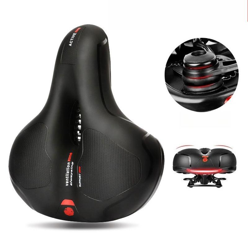 

Bicycle Seat Cushion, New Big Butt Saddle, Bicycle Seat, Cycling Equipment Accessories Simple Design Concept and Creative красный