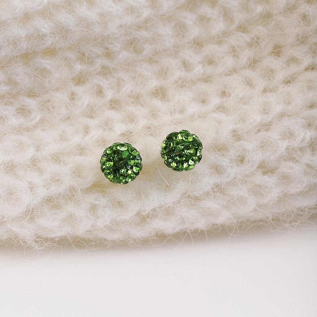 Super Flash Multi-Color Rhinestone Shambhala Stud Earrings, Light Luxury High-End Celebrity Style Fashion Temperament Earrings