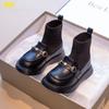Winter Children's British Style Small Leather Shoes Children's Martin Boots Spring and Autumn Shoes Children's Women's Boots