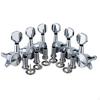 6 Pieces Guitar Locking Tuning Pegs ClosedGear Machines with Sealed Housing Precision