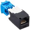 Module Jack TG (RJ45) - PANDUIT - CJ6X88TGBL - Category 6A - UTP - Black