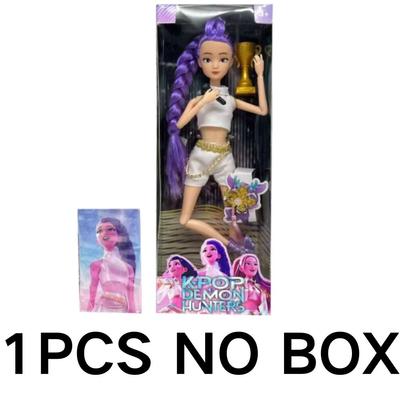Kpop Dämonenjäger Rumi Mira Zoey Schöne Prinzessin DIY Plastik Spielzeugpuppe Actionfigur Geschenk für Mädchen Sammlung
