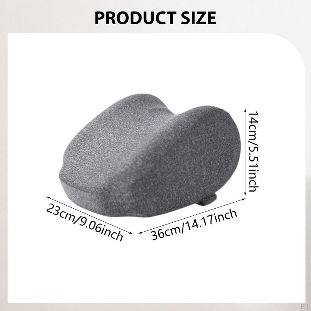 Leg Pillow Knee Cushion Gifts Soft Breathable with Strap Comfort for Side Sleeping Memory Foam