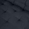 Pallet Sofa Cushion Set 2 Pcs Anthracite 120 X 80 X 38 Cm Fabric