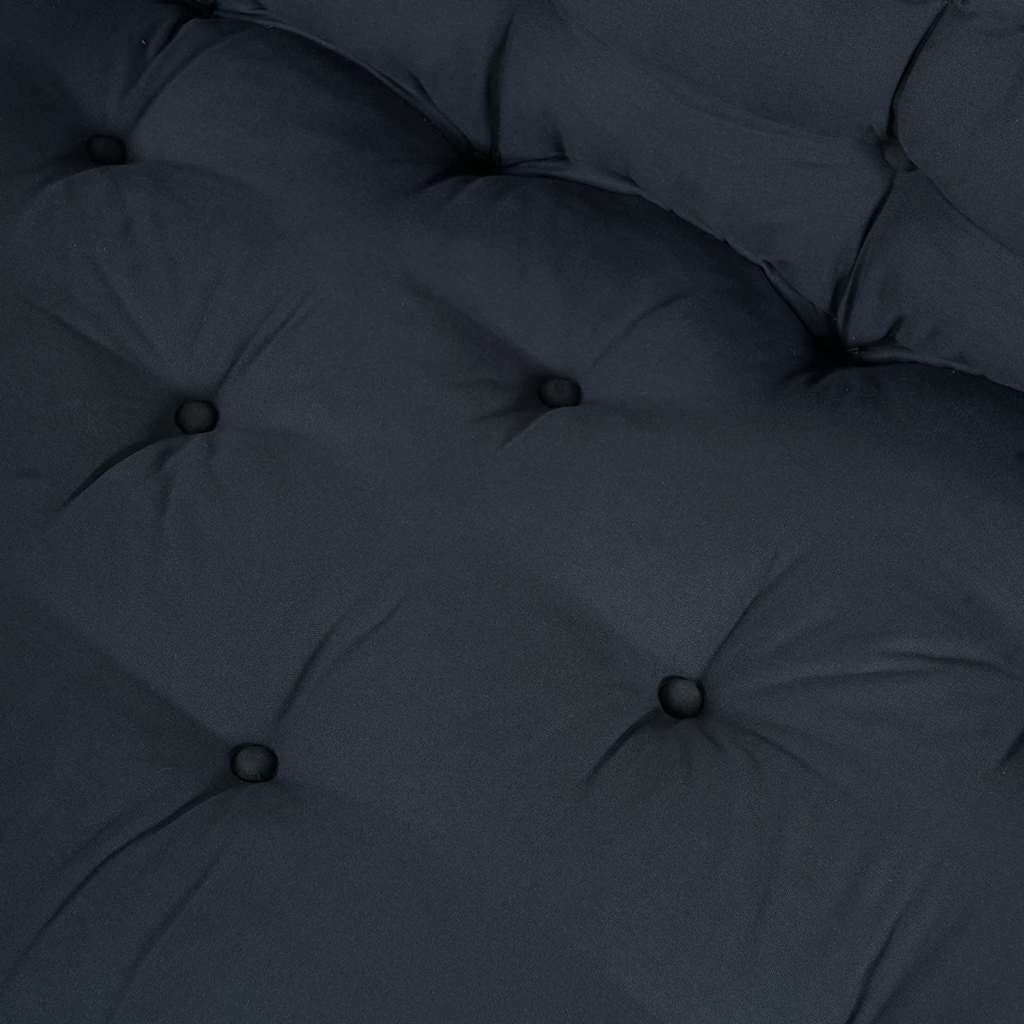 Pallet Sofa Cushion Set 2 Pcs Anthracite 120 X 80 X 38 Cm Fabric