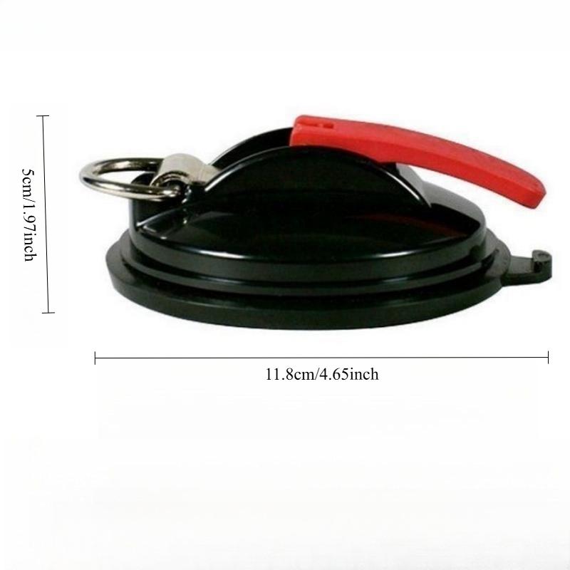 1pc Outdoor Camping Canopy Suction Cup, Multifunctional Car Suction Cup with Strong S-Hook for Securely Holding Car Tent.