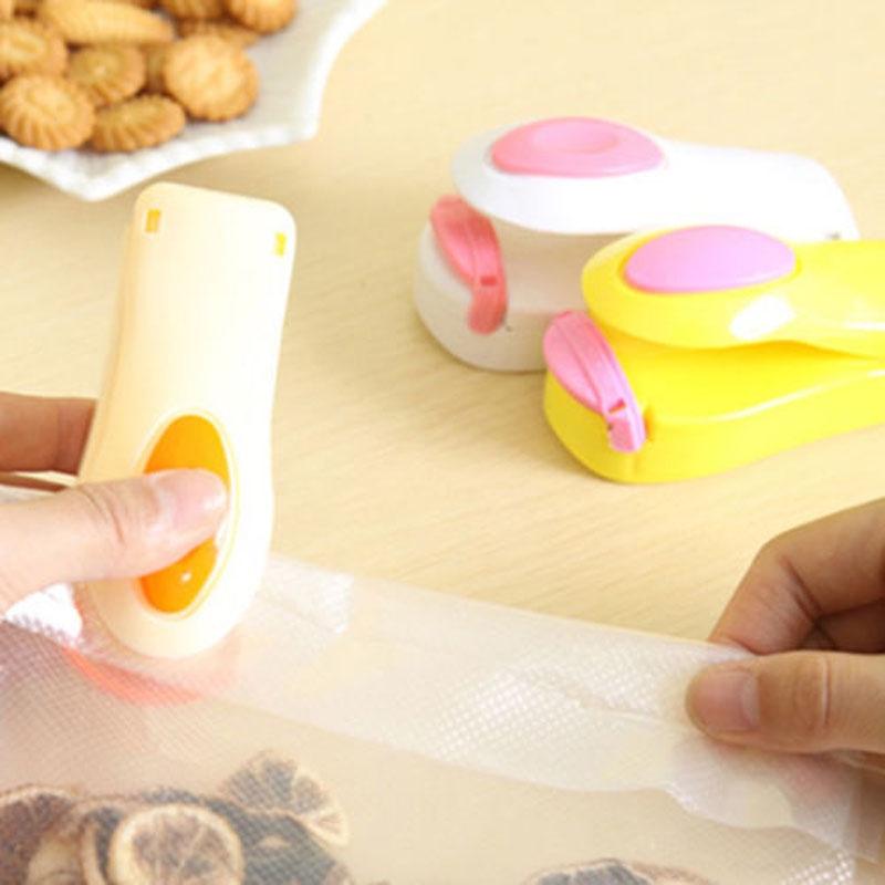Mini Home Portable Seal Vacuum Food Bag Sealer Packaging Machine Kitchen Tool