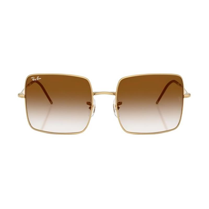 RAYBAN Metal Square Sunglasses Unisex Couple Style 0RBR0104S 001 CB 0RBR0104S 001_CB