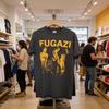 Vintage tričko punkové kapely Fugazi Retro Rockové tričko Černé Unisex S–5XL Zcela nové